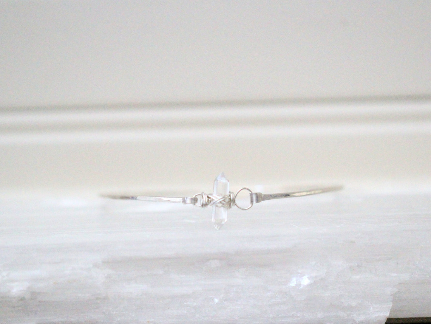 Crest Bracelet - Crystal Quartz