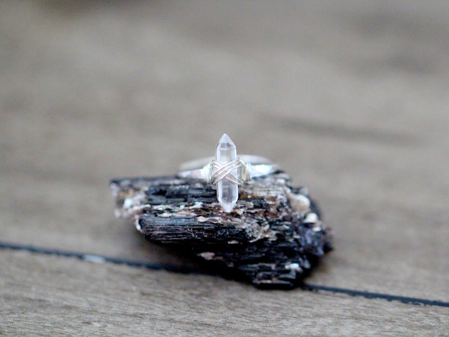 Crest Ring - Crystal Quartz