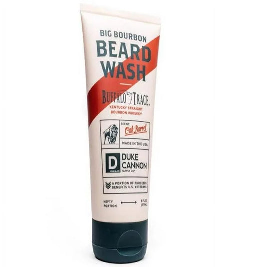Duke Cannon 6 oz Big Bourbon Buffalo Trace Scent Beard Wash