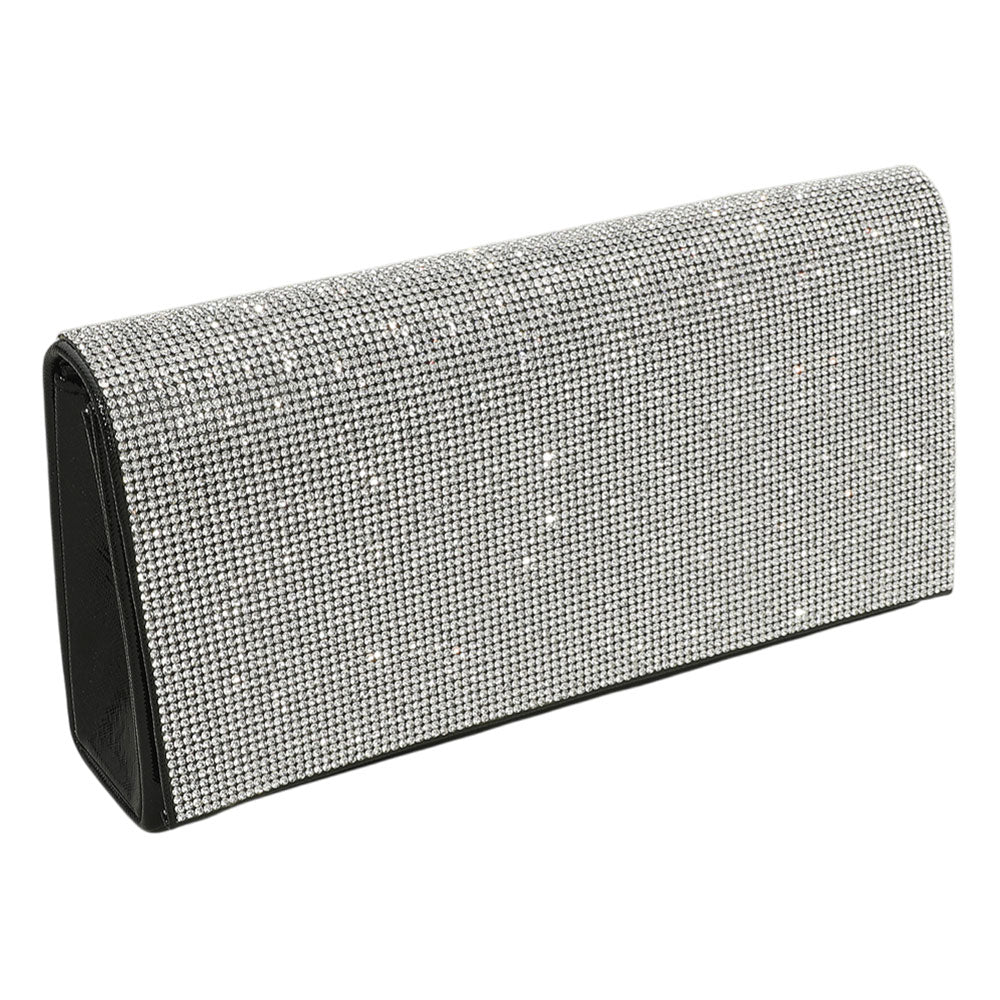 Bling Studded Evening Clutch Bag / Crossbody Bag
