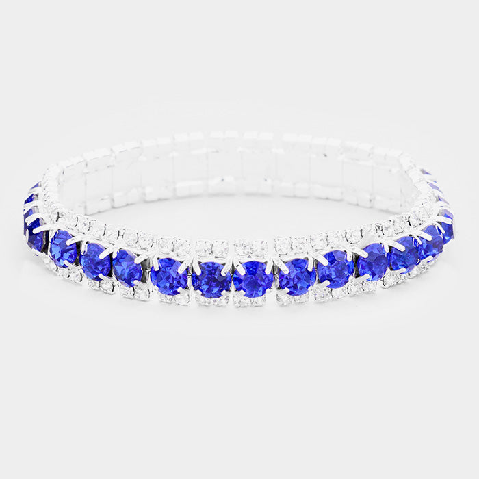 Crystal Rhinestone Stretchable Bracelet