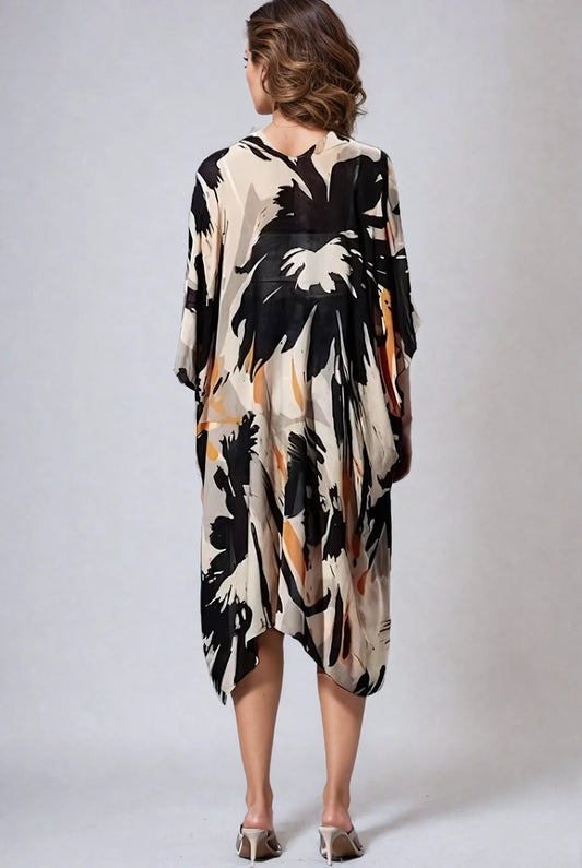 Ember Bloom Kimono