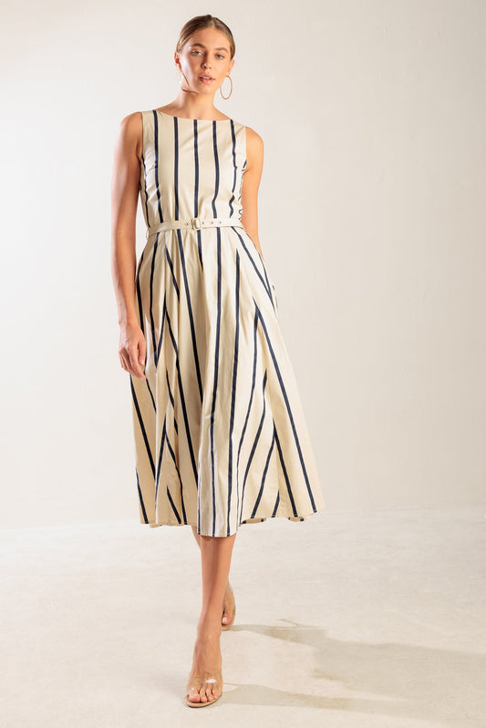 SAIL AWAY WOVEN MIDI DRESS