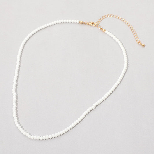 Faceted Beaded Necklace