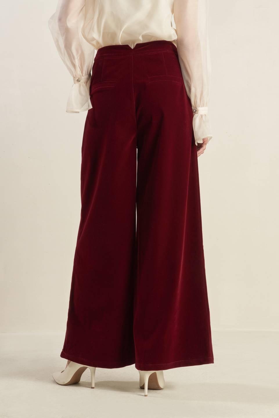 COY CHARM VELVET PANTS