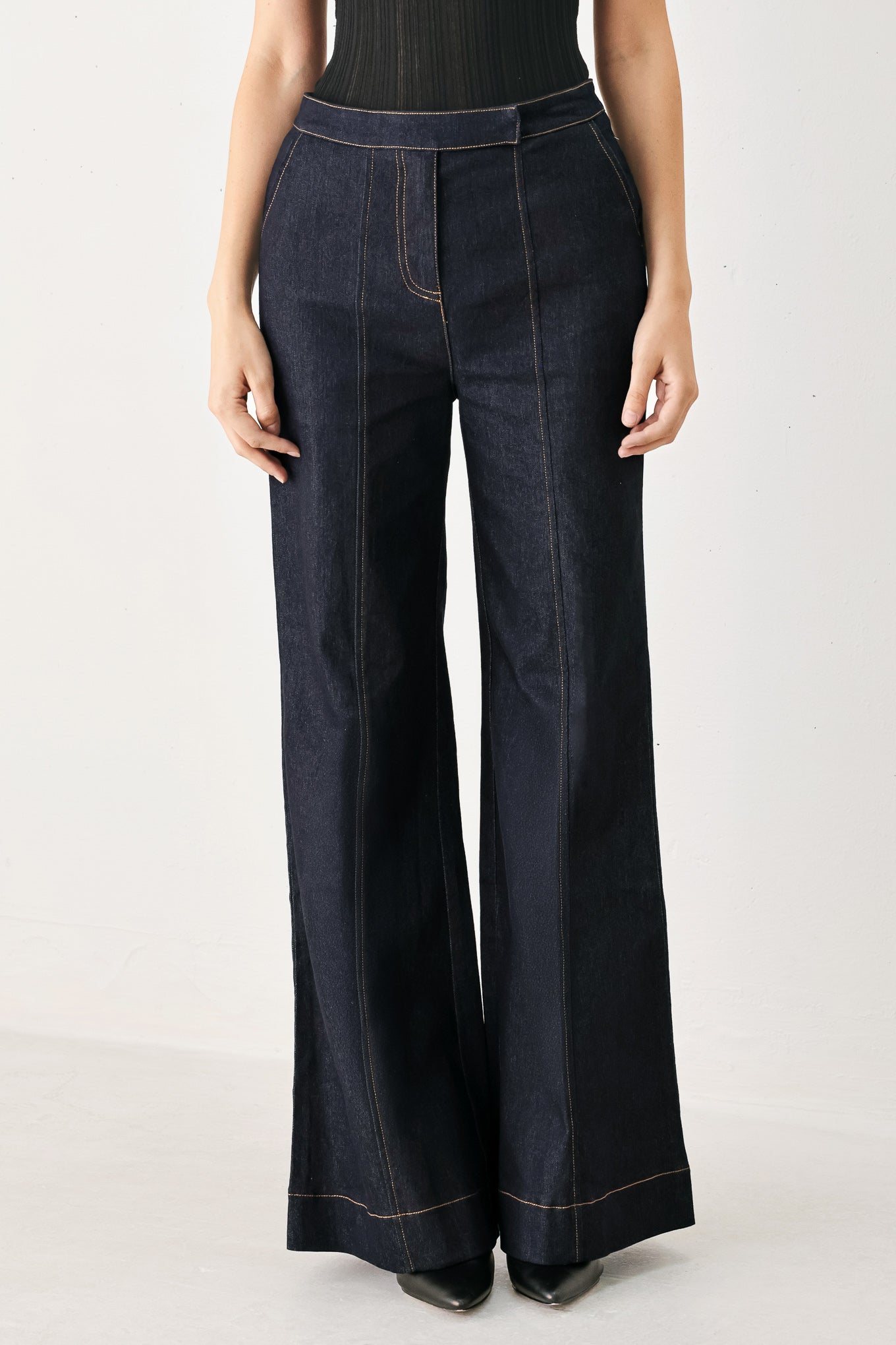 SAINT TROPEZ DENIM PANTS