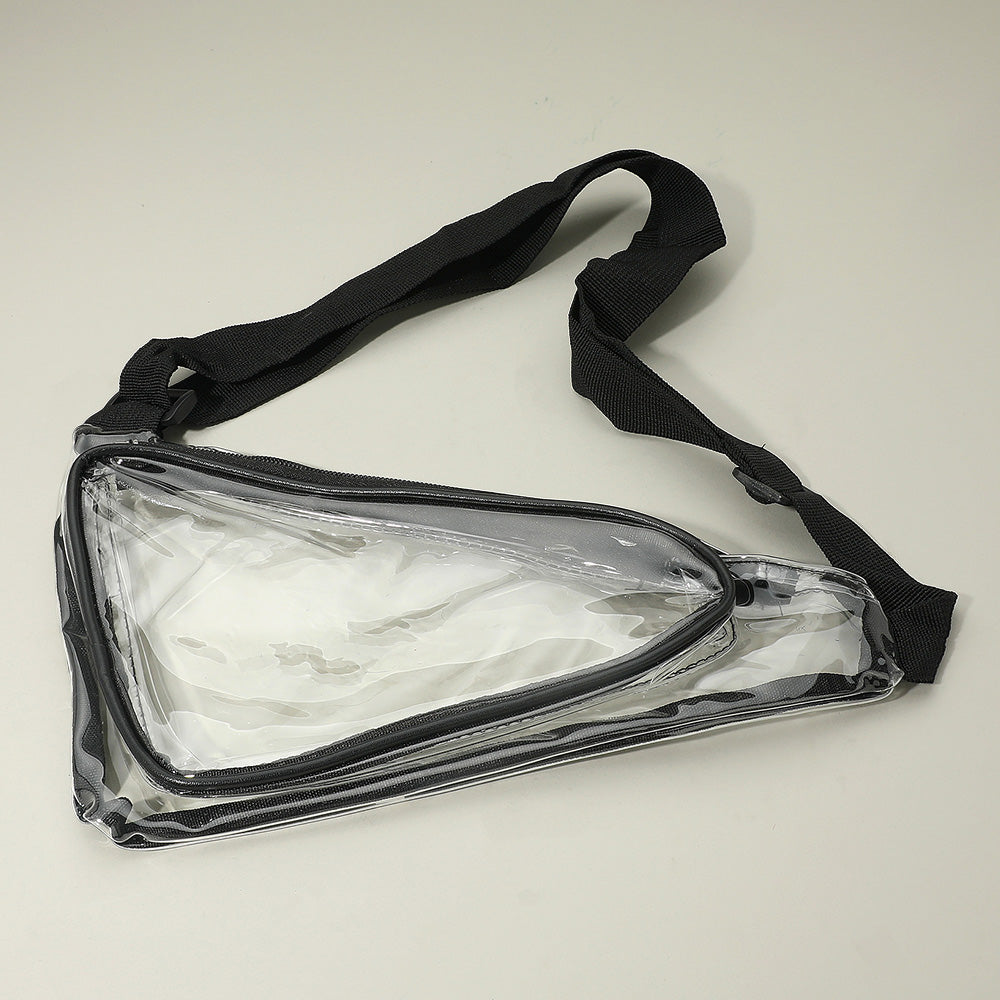 Transparent Triangular Sling Bag Fanny Pack