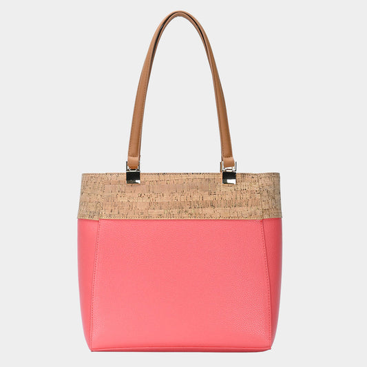 Faux Leather Shoulder Bag
