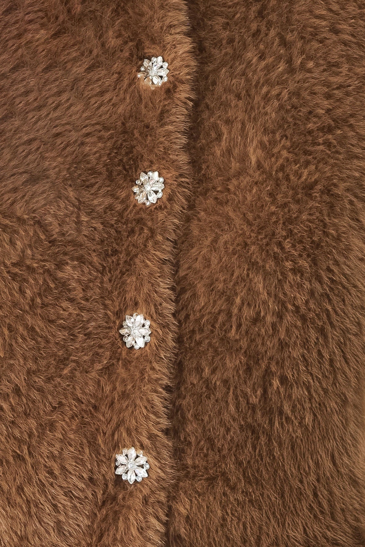 CAMEL CLASSIC CAMEL/OFF WHITE ELBOW-SLEEVE CARDIGAN