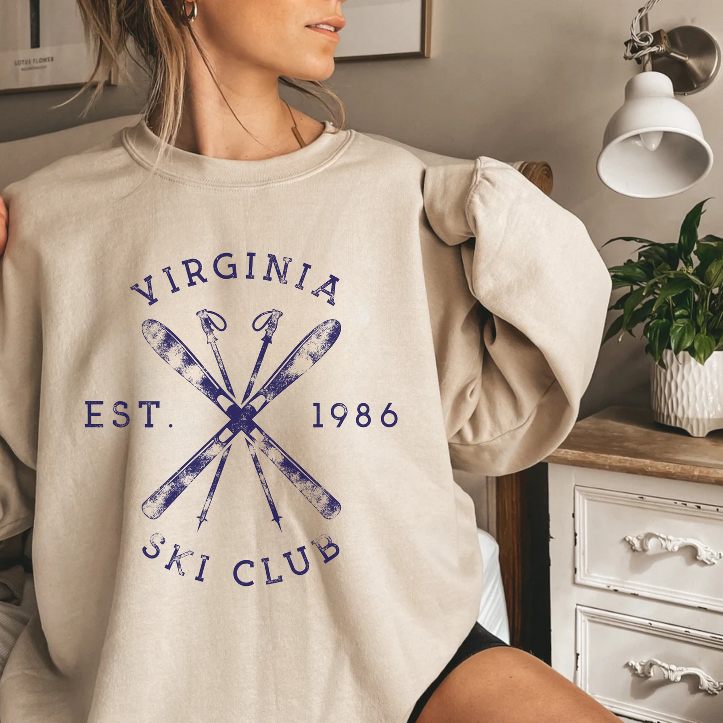 Virginia Ski Club Crewneck Sweatshirt