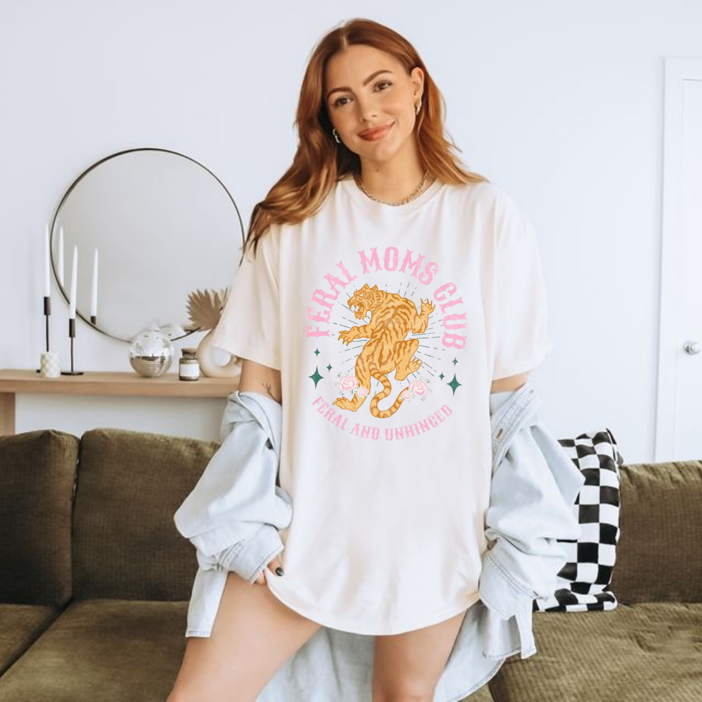 Feral Moms Club T Shirt