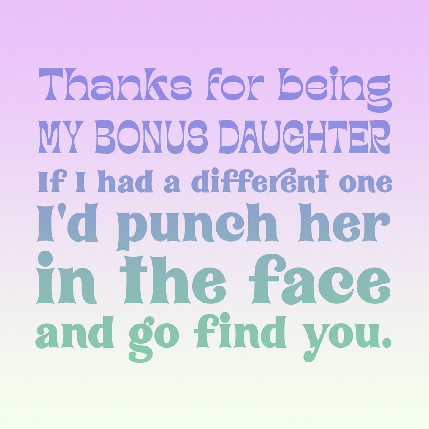 Stepdaughter Spa Gift Box