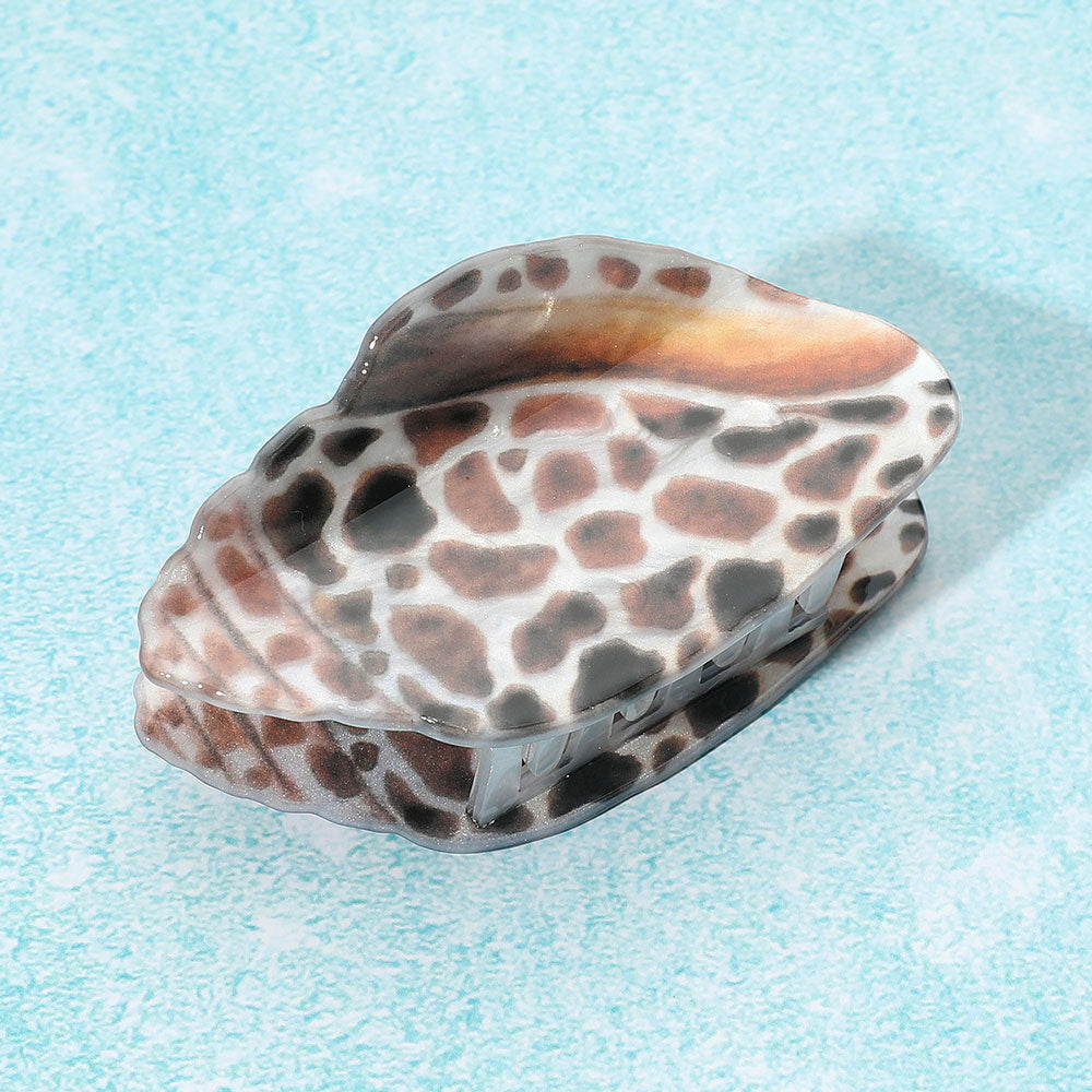 Miter Shell Hair Claw Clip