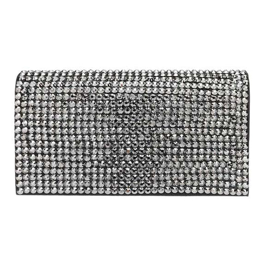 Bling Studded Evening Clutch Crossbody Bag