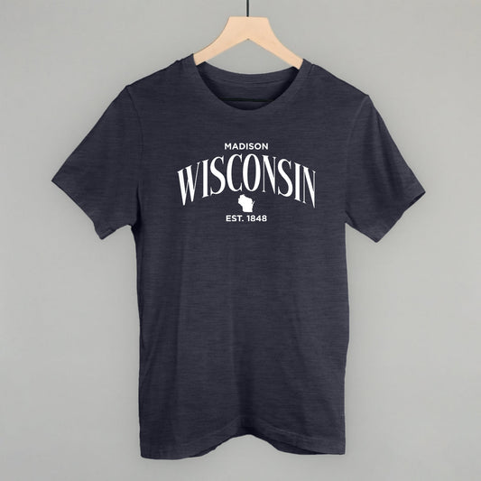 Wisconsin Est. 1848 (White)