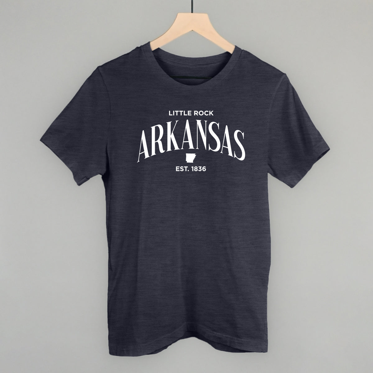 Arkansas Est. 1836 (White)