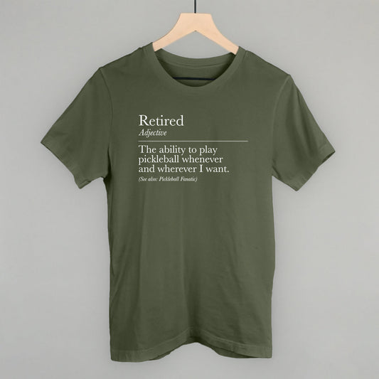 Retired Definition (Pickleball)