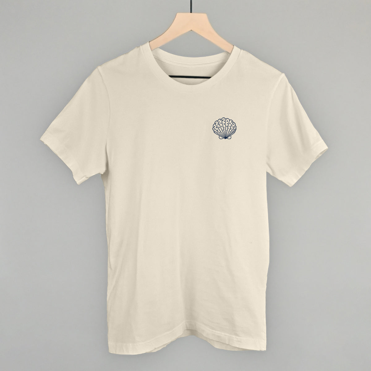 Speckled Seashell (Navy Blue) (Left Chest)