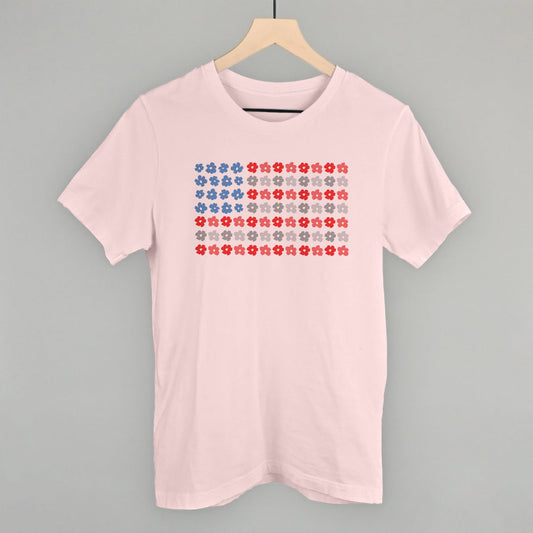 Flower American Flag