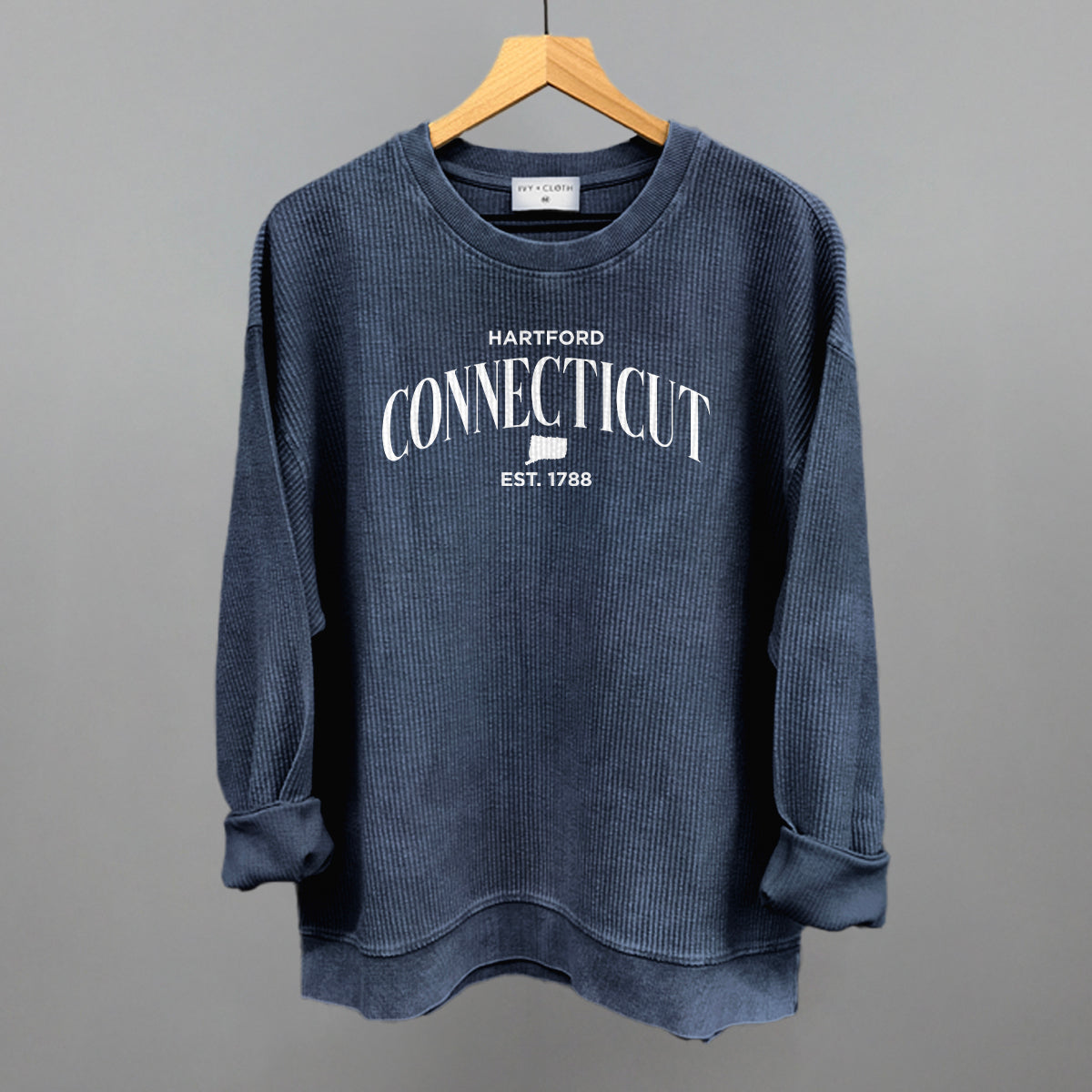 Connecticut Est. 1788 (White)