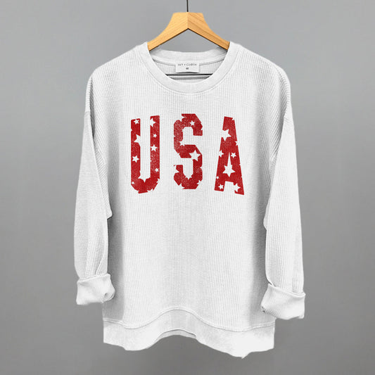 USA Distressed Stars
