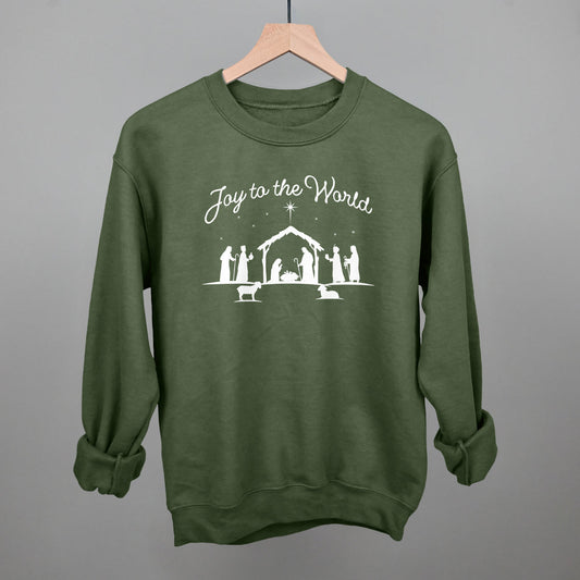 Joy To The World Nativity Scene