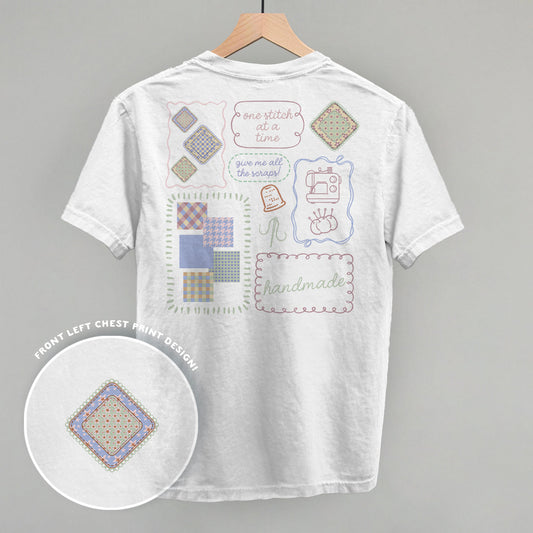 One Stitch At A Time Quilting (Back Print)
