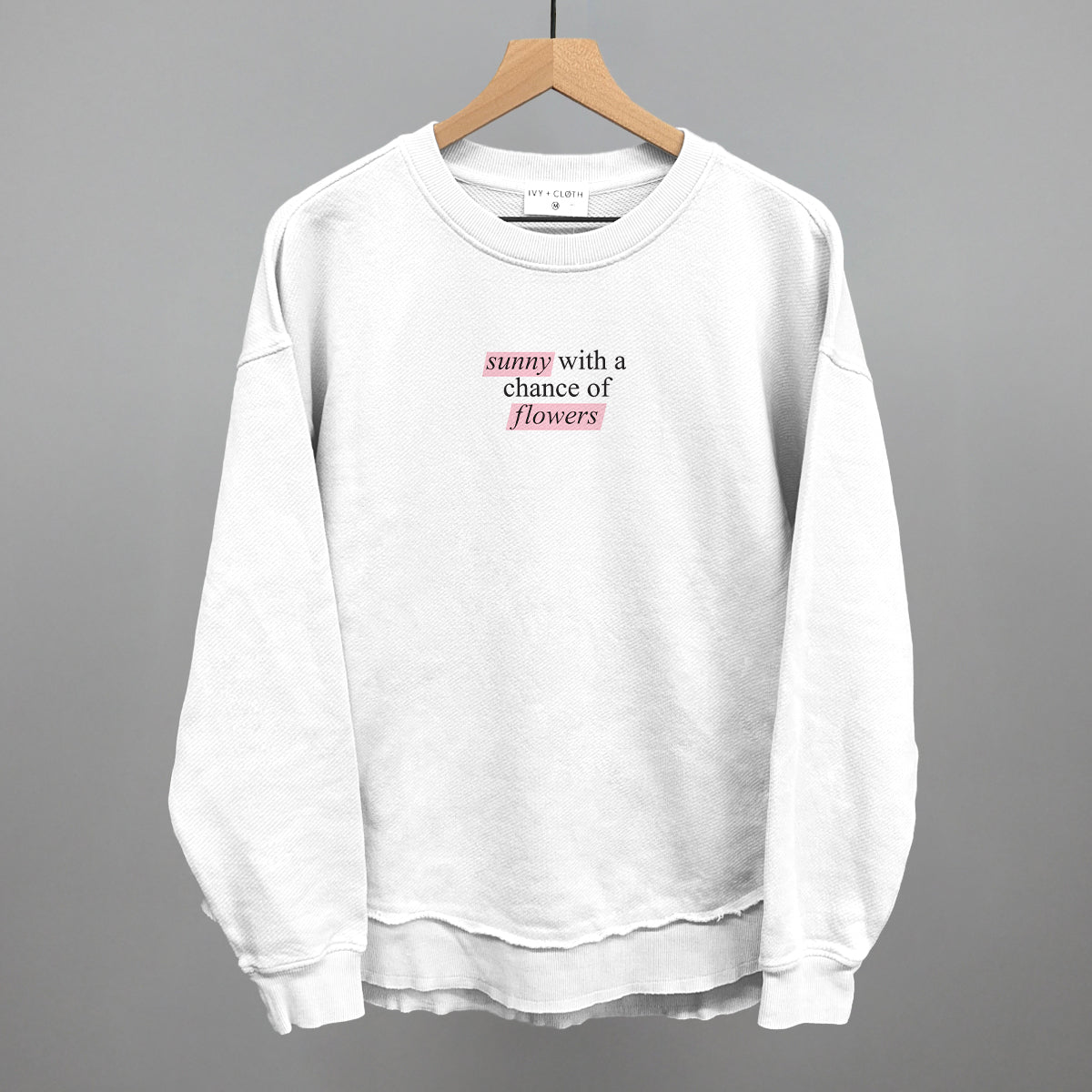 Sunny With A Chance Of Flowers Serif