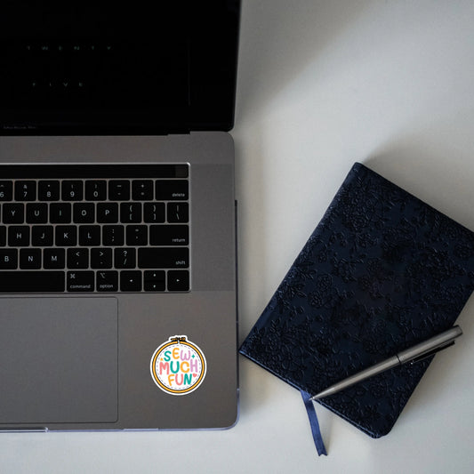 Sew Much Fun (Decal)