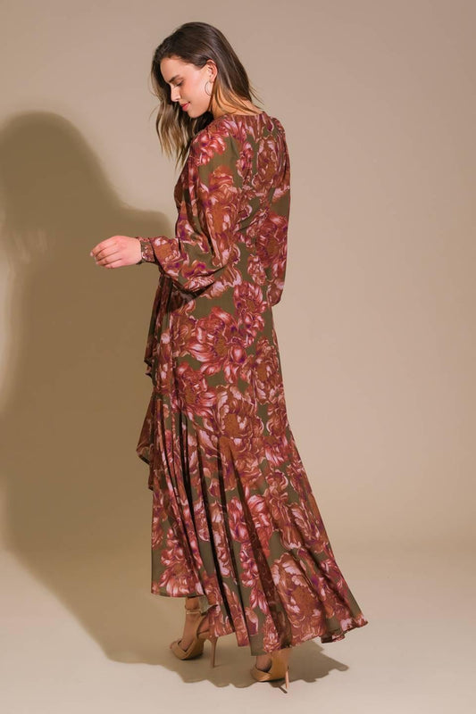 PROFOUND ROMANCE WOVEN MAXI DRESS