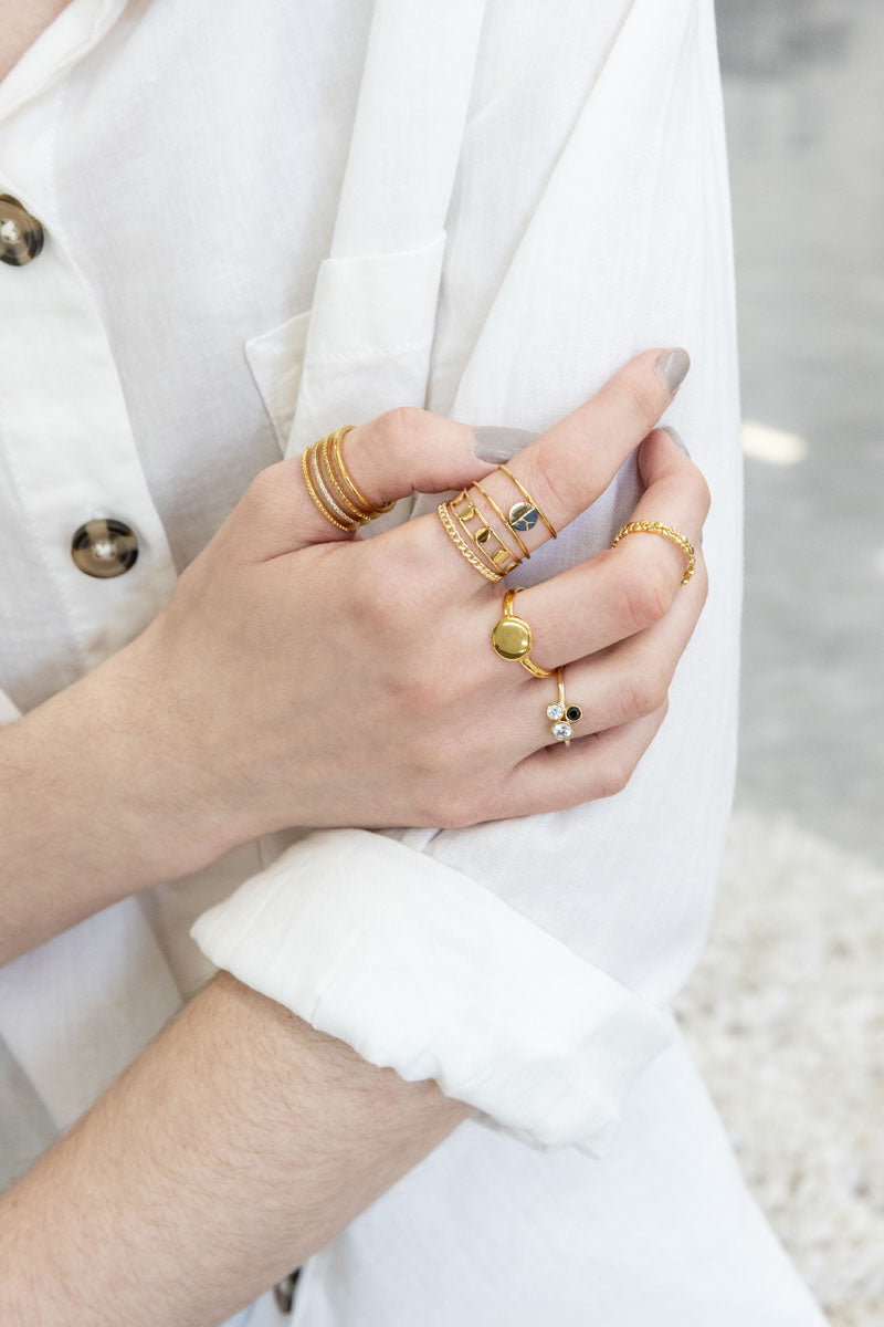 Cutest Thing Circle Ring | Gold (14K)