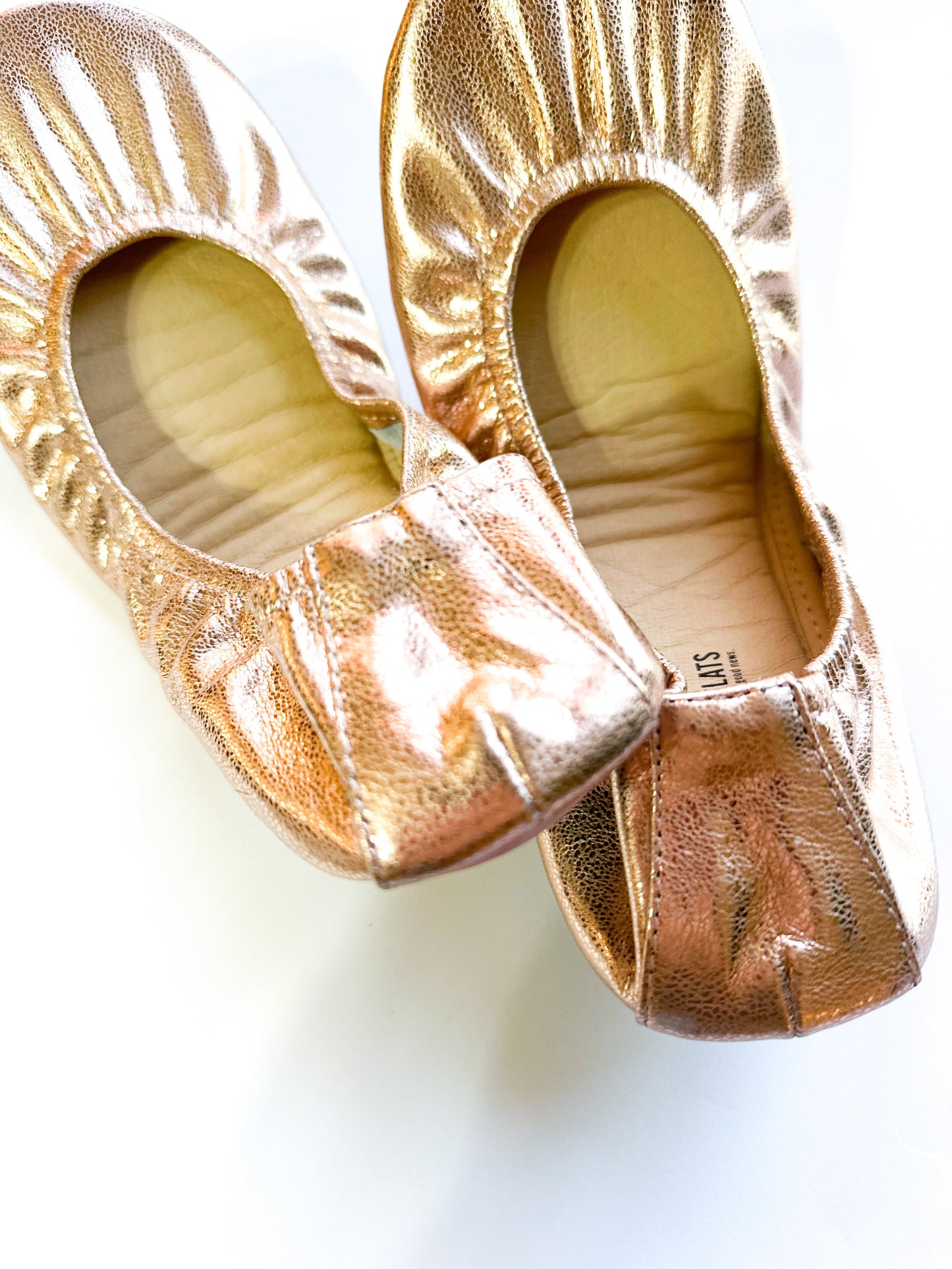 Golden Rose Flats