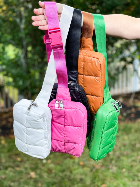 The Drew | Puffer Belt Bag