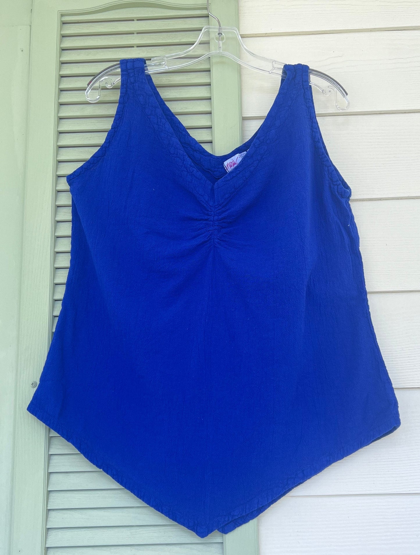 Women's 100% Cotton Gauze Dominica Tank Top