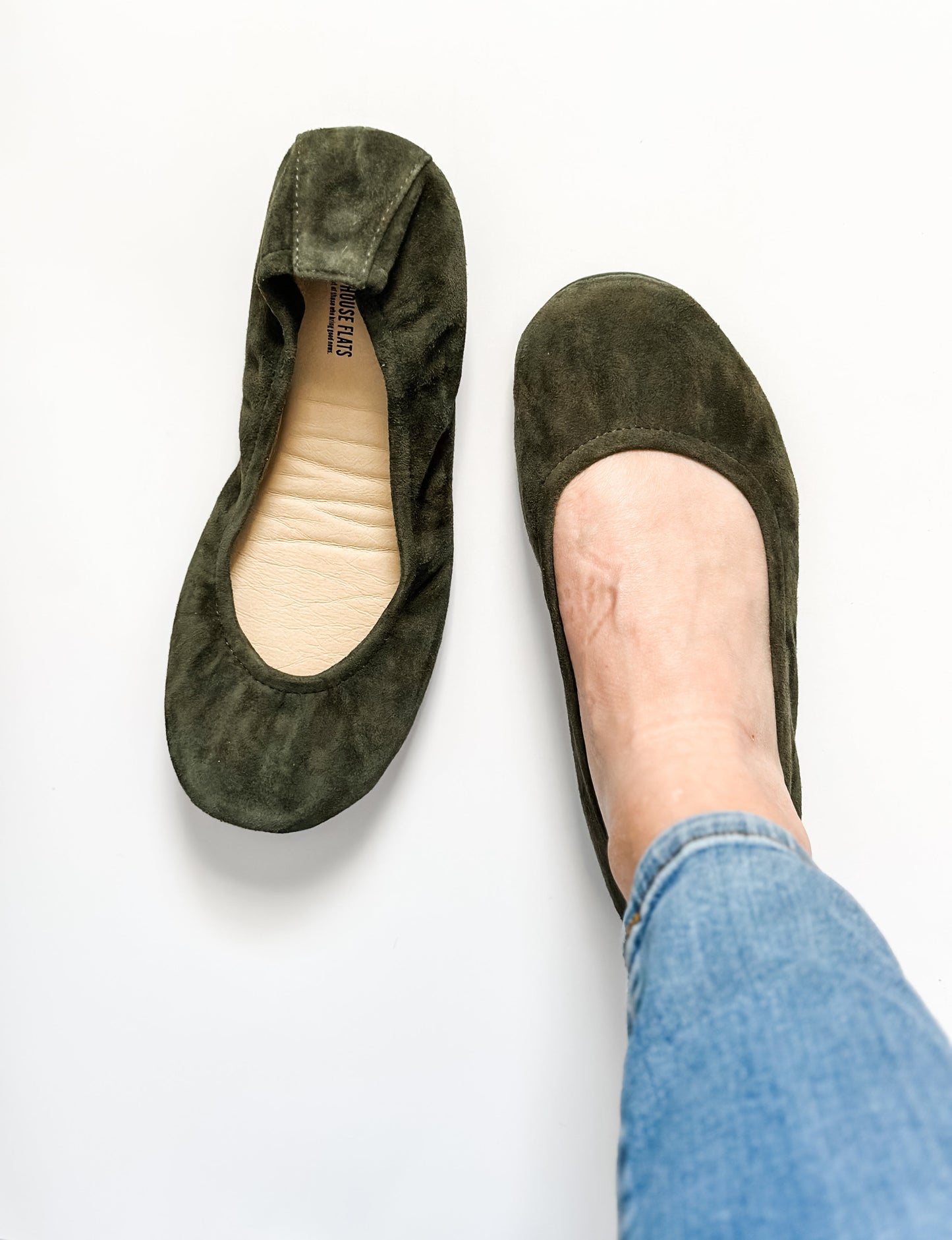 Evergreen Fir Suede