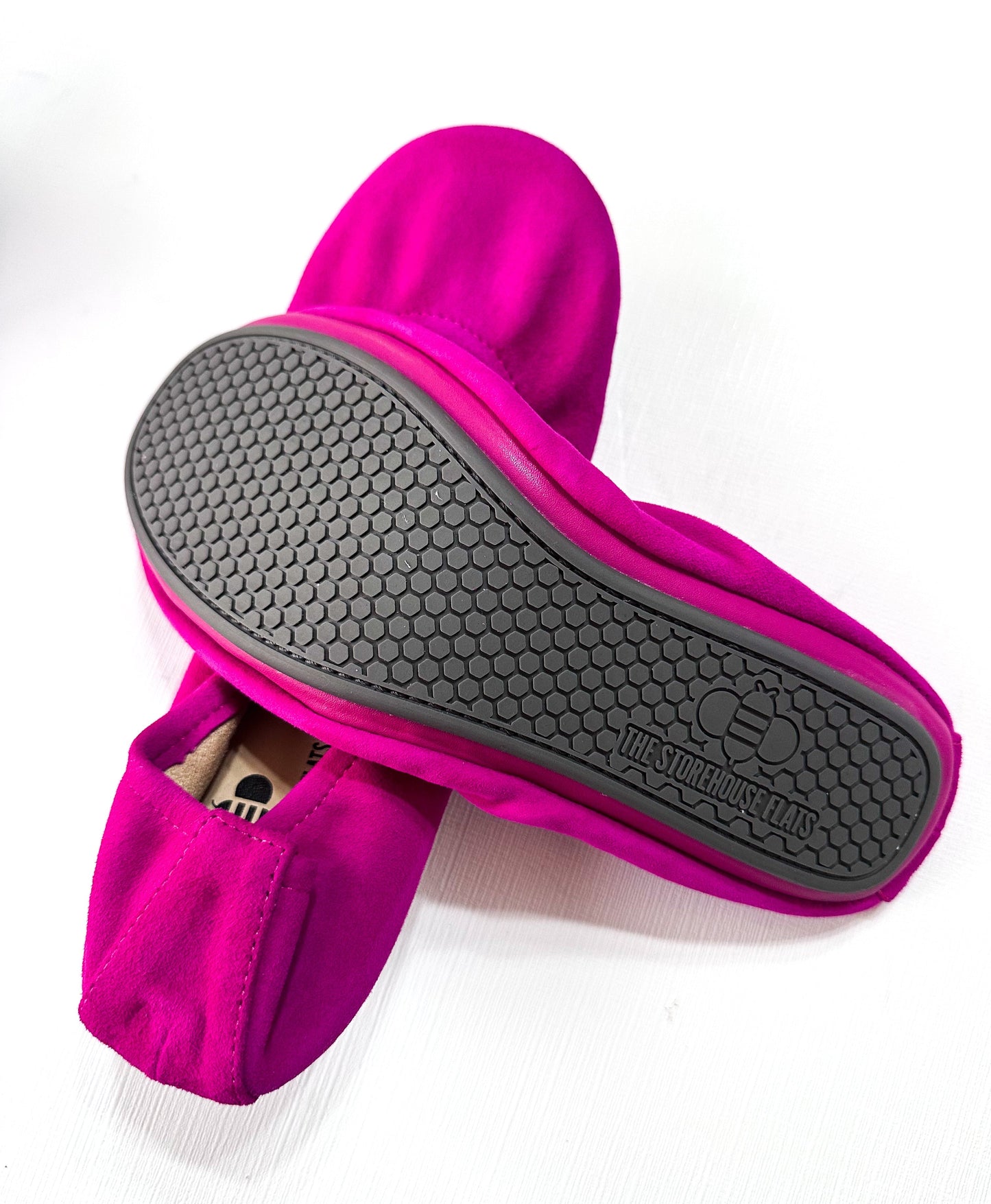 Fuchsia Suede