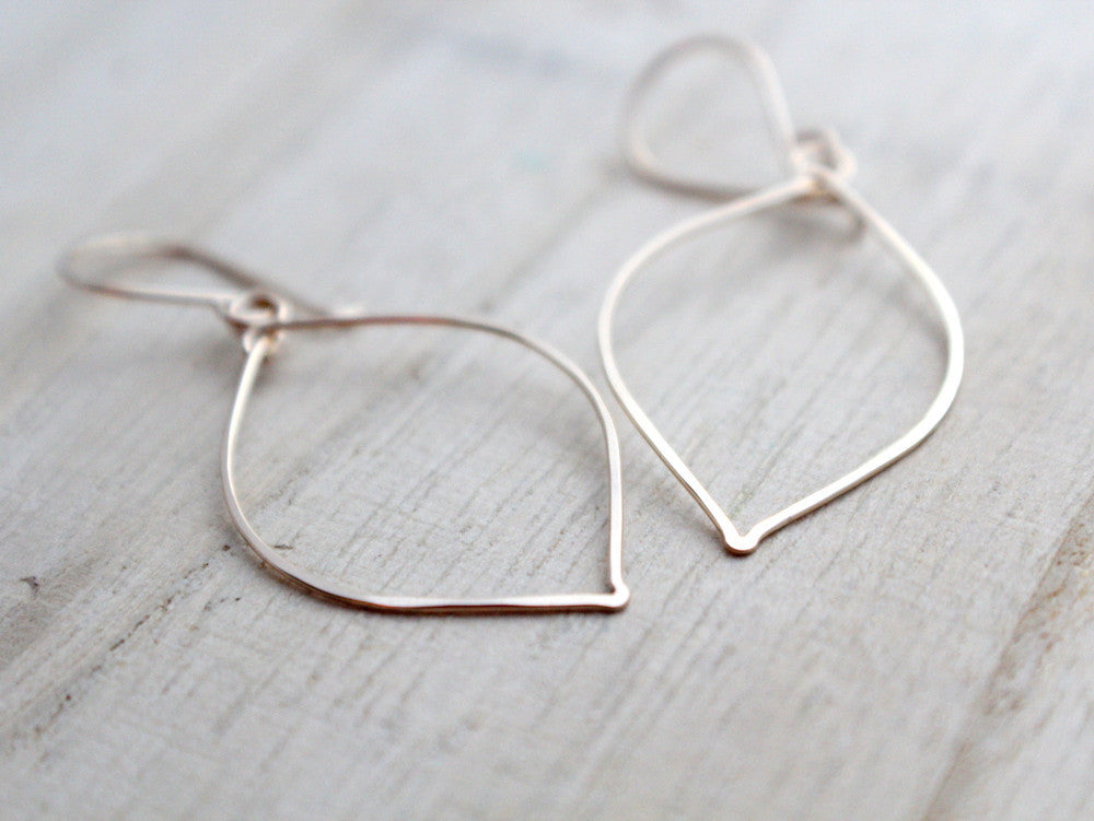 Gold Leaf Earrings
