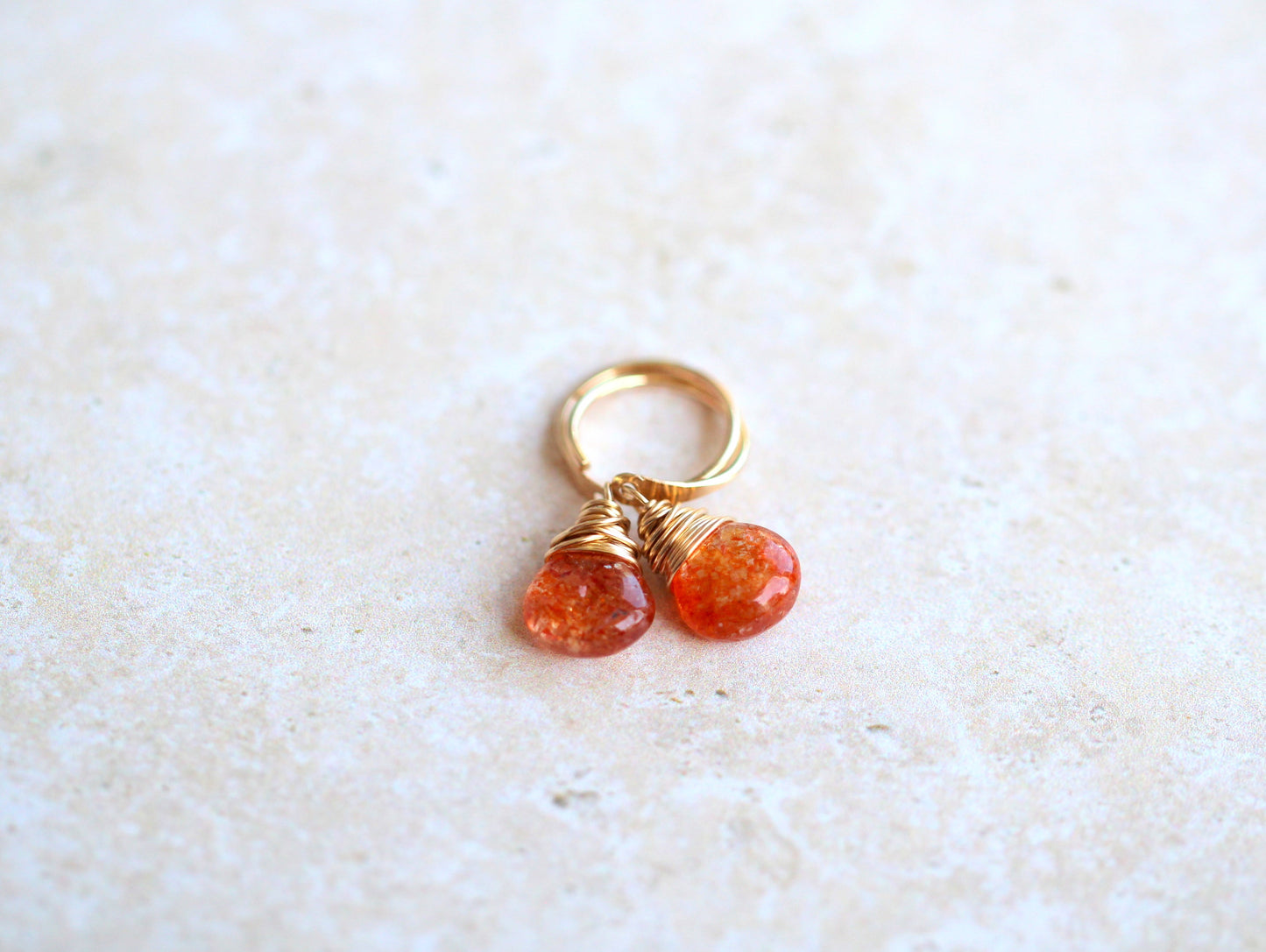 Sunstone Dangle Hugs