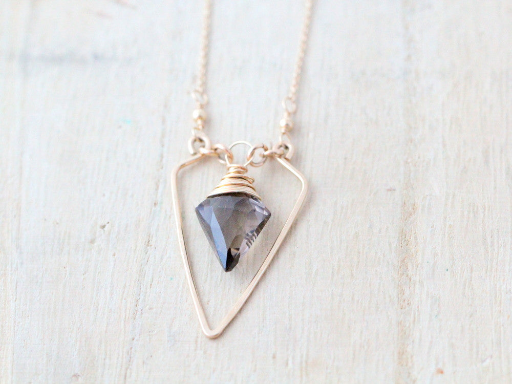 Spearhead Necklace - As displayed at the 2014 GBK Primetime Emmys Luxury Lounge