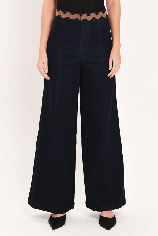 EVENING TIDE DENIM PANTS