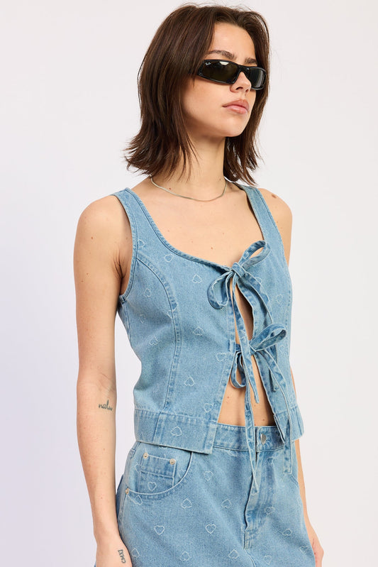 Solene Tie Top