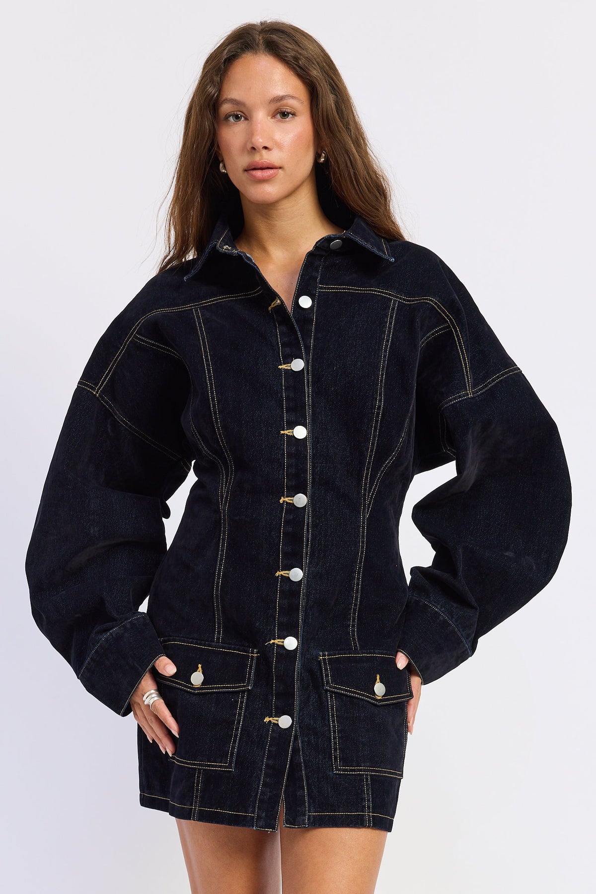 Giovanna Denim Mini Dress