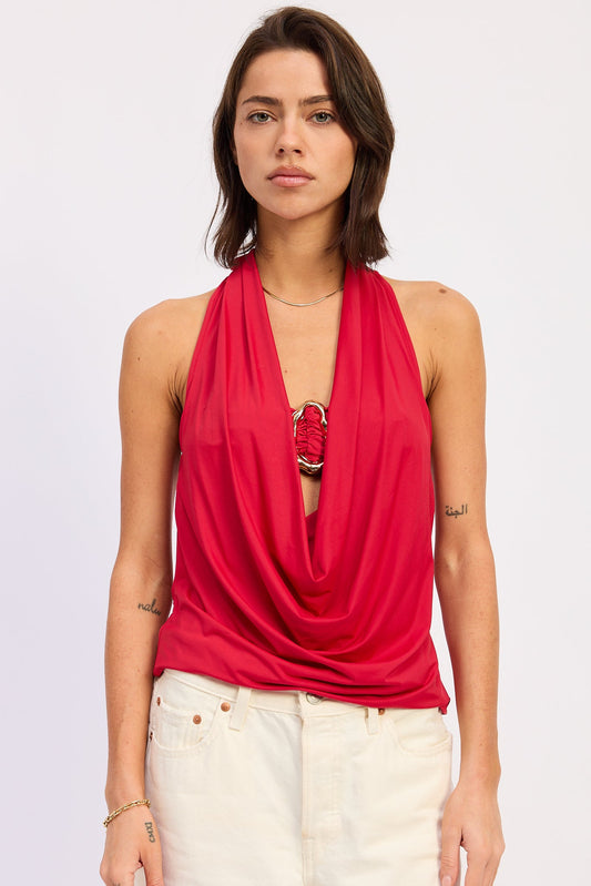 Orelia Cowl Top