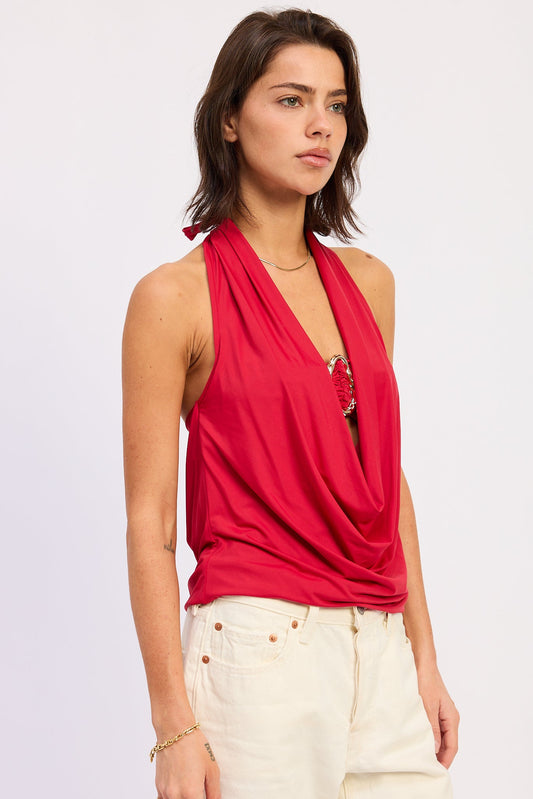 Orelia Cowl Top