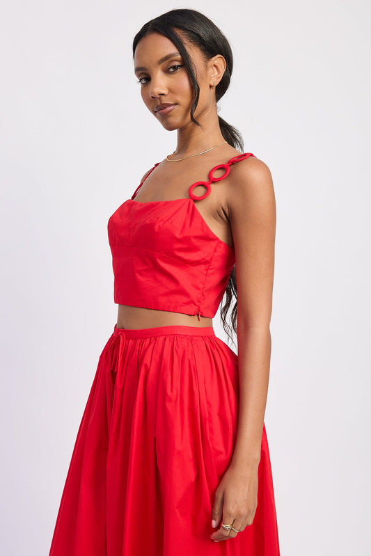 Poppy Crop Top