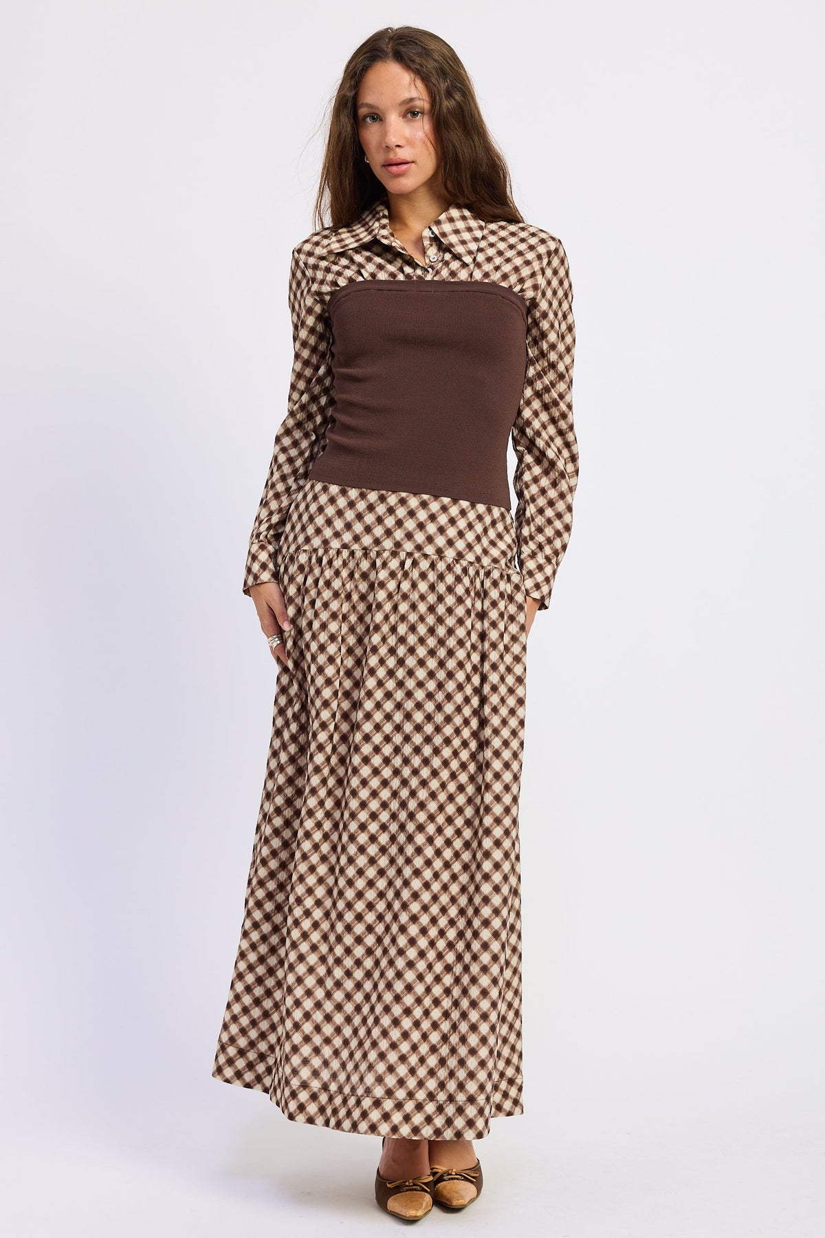 Eloise Plaid Skirt