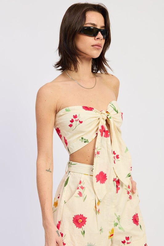 Vionnet Tie Top