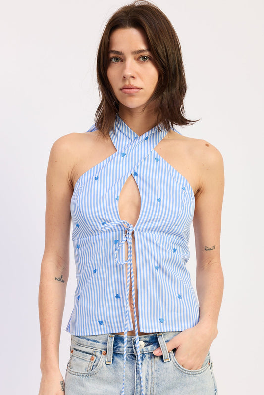 Zoey Halter Top