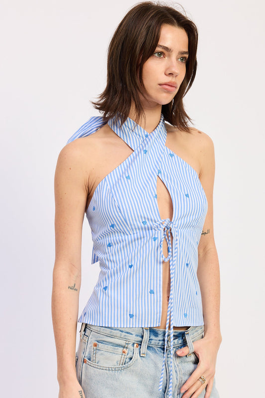Zoey Halter Top