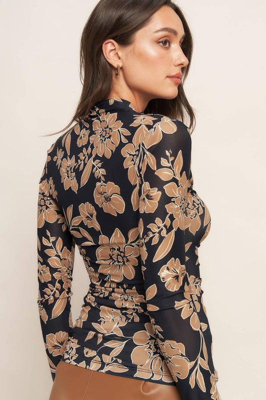 CITY NIGHT OUT POWER MESH TOP
